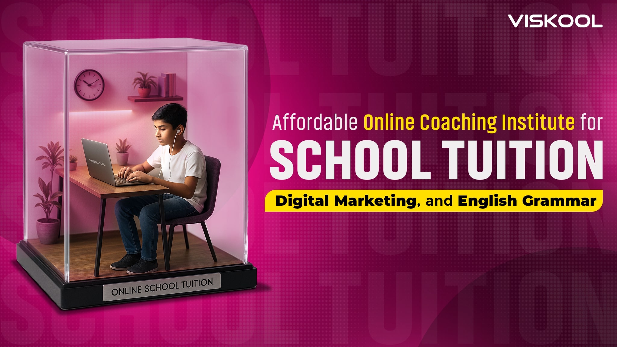Affordable Online Coaching Institute for School Tuition, Digital Marketing, and English Grammar